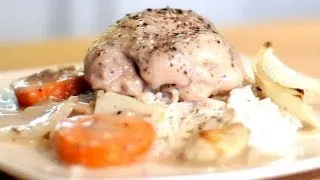 Cream of Mushroom Soup Chicken Thighs | The Hungry Bachelor
