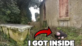 THIS CRYPT FIND IN ABANDONED GRAVEYARD WILL SHOCK YOU