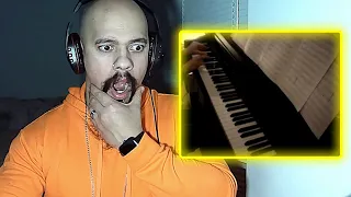 Classical Pianist Opeth Silhouette Piano Cover Reaction