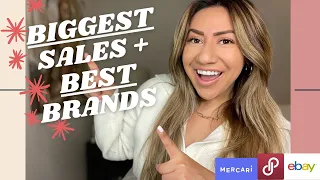 2021 Sales That Made Me Over $100+ In Profit On Poshmark, Ebay, and Mercari | Full Time LA Reseller