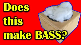 Can Polyfill "fix" a small box:  Bass in a Small Space