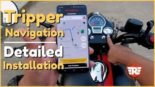 Tripper Navigation Installation - Classic 350 Next Gen