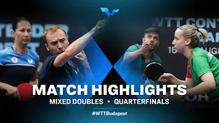A.Shibaev/Polina Mikhailova vs Nandor Ecseki/Dora Madarasz | WTT Contender Budapest 2021 (1/4)