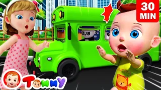 The Wheels on the Bus + Baby Shark Doo Doo Doo & More Nursery Rhymes Song | Tommy - Nursery Rhymes &