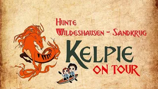 Kelpie on Tour: Mit dem Kajak auf der Hunte von Wildeshausen bis Sandkrug