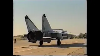 Ukrainian MiG-25P operations in 1996