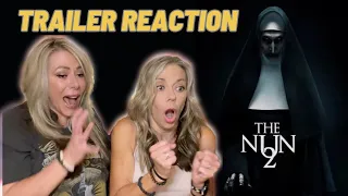 THE NUN 2 Official Trailer Reaction | Jump Scare Screams | THE NUN II