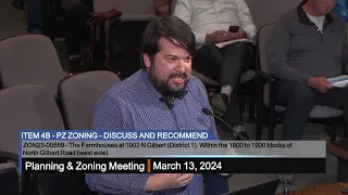 Planning & Zoning Meeting - 3/13/2024