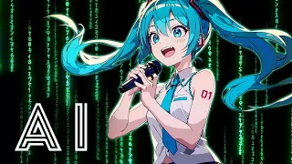 What would Hatsune Miku say to her fans if she were real? I used AI to check it out!