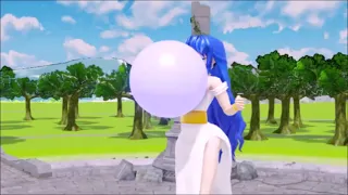 MMD Bubblegum Floating Animation - Rulue Sacred Ruins Gum