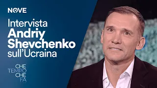 Che tempo che fa | L' intervista ad Andriy Shevchenko sulla situazione Ucraina