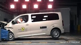 Peugeot Traveller Crash Test Euro NCAP