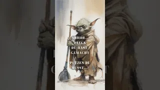 Meister Yoda sagt...#starwars #video #movie #aiart #100