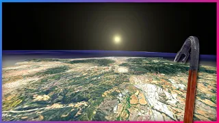 The Entire Planet At 1:1 Scale WITH ( Some ) Cities... | Garry's Mod