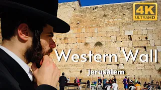 Western Wall Jerusalem Tour 4k