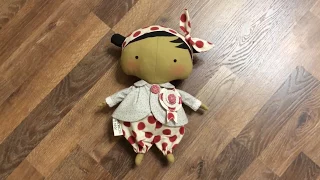 Плащ с подкладкой для Tilda Sweetheart Doll #3