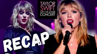 Taylor Swift CITY OF LOVER Concert REVIEW (Livestream)