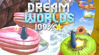 RATATOUILLE ► ALL DREAM WORLDS 100% STARS ⭐ (PS2, PC, Wii, Gamecube, XBOX)