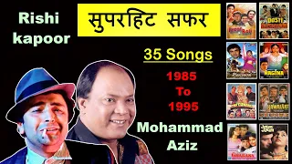 mohammad aziz sing rishi kapoor songs | anuradha paudwal | alka yagnik songs | kavita krishnamurti