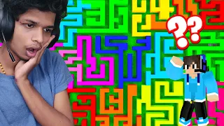 Minecraft : CAn We FINISH This MASSIVE MAZe ?? | Malayalam PUZZLE PART 2 |