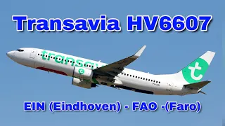 Transavia HV6607 EIN (Eindhoven) - FAO (Faro) | Boeing 737-800 | 13 October 2020