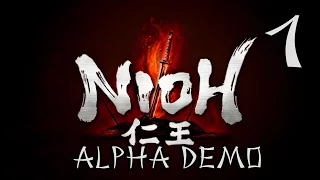 NiOh как Dark Souls только в профиль. Ni-Oh Alpha прохождение на русском. Серия 1.