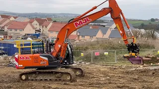 MJL Group Hitachi Zaxis 210LC-7 with Engcon Tiltrotator