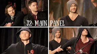 Jared and Jensen Full Main Panel | Supernatural Seattle 2018