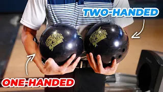 This bowling ball was so good, I drilled two of them..
