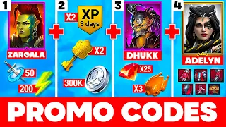 10 EPICS + LEGENDARY🔥Raid Shadow Legends Promo Codes🔥FREE FOR ALL