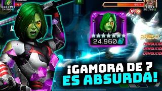 ¡Gamora De 7 Esta Rotisima! - Las Nuevas Funciones De Rareza Son OTRO NIVEL En MCOC - Gameplay