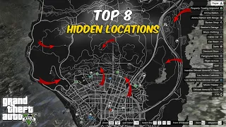 TOP 8 Secret Hidden Locations & Places 😱 in GTA 5 Rockstar Doesn’t Want You To Know