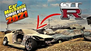 Can This INCREDIBLE Junkyard GT-R Be Saved?! Let's Try! | Car Mechanic Simulator 2021