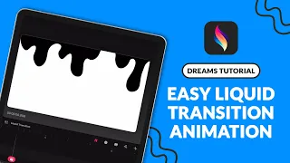 Easy Liquid Transition Animation | Procreate Dreams Tutorial