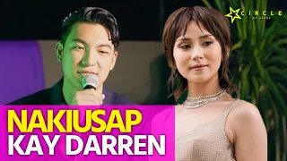 Sarah Geronimo, nakiusap na maging guest ni Darren Espanto sa kanyang 10th anniversary concert