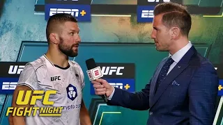 Mateusz Gamrot calls Rafael Fiziev injury an ‘unfortunate situation’ | UFC Fight Night Post Show