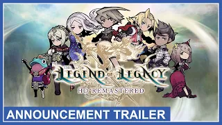 The Legend of Legacy HD Remastered - Announcement Trailer (Nintendo Switch, PS4, PS5, PC)