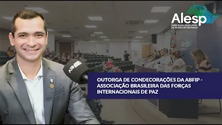 Atividade Parlamentar na Alesp condecora brasileiros por relevantes serviços prestados ao país