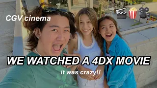 WE WATCHED A 4DX MOVIE🎬🍿🎥│Sydney Mae