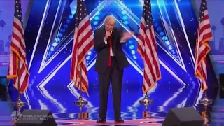 Donald Trump in America's Got Talent 2017 (The singing trump)