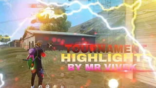 TOURNAMENT HIGHLIGHTS ❤️❤️ BY MR VIVEK YT || @KPtvKPtv @TSGKILLER @FOZYAJAY#turnamenfreefire