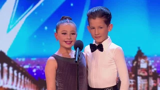 FIRST LOOK: Adorable dancers Lexie and Christopher charm the Judges | Britain´s Got Talent  2018