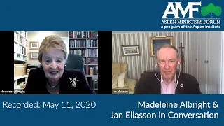 Madeleine Albright and Jan Eliasson in Conversation