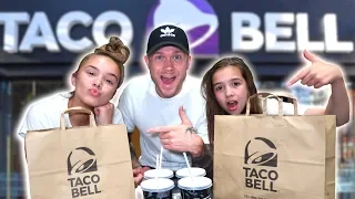 WE ORDER THE ENTIRE MENU 🌮TACO BELL!!