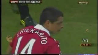 Debut Chicharito Hernandez con el Manchester United 1er Gol Idolo mexicano