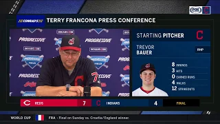 Terry Francona explains costly miscommunication with Carl Willis | INDIANS-REDS POSTGAME
