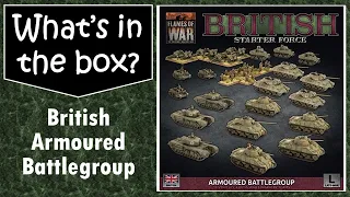 Flames of War British Armoured Battlegroup starter set Unboxing & review: What's in the box?