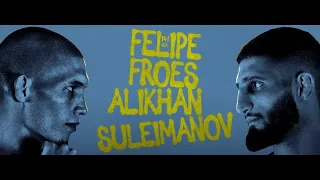 ACA 141 - Сочи: Фелипе Фроес vs. Алихан Сулейманов | Sochi: Felipe Froes vs. Alikhan Suleymanov