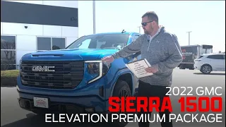 IT'S HERE! The New 2022 Sierra 1500 Elevation Premium