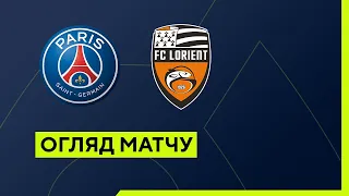 PSG — Lorient. Championship of France. League 1. Matchday 33. Highlights. 30.04.2023. Football